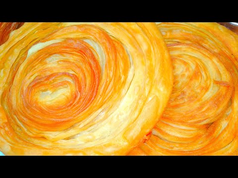 Обалденная Лепешка в духовке Катлама с мясом Мазасига