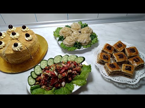 МЕНЮ НА ИФТАР САХАРЛИК ВА ИФТОРЛИК УЧУН МЕНЮ
