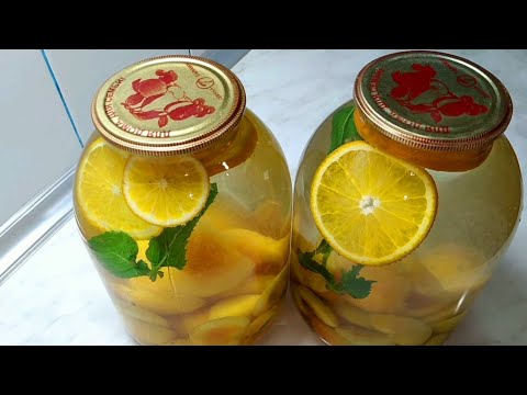 Делайте больше Компот из апельсинов с мятой Мохито на зиму