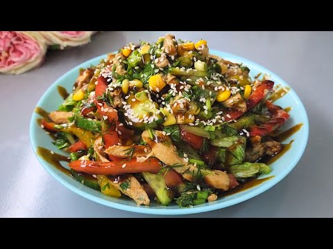 САЛАТ ГОСТИ В ШОКЕ ИЗ ЧЕГО ЖЕ ОН А ВКУСНЫЙ КАКОЙ ВЕК ЖИВИ