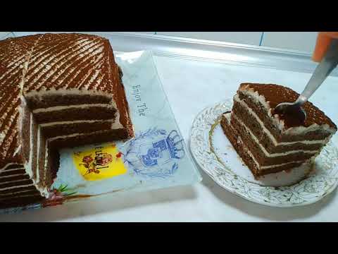 Торт Три Стакана муж в шоке от вкусного и простого десерта