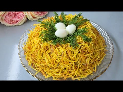 КОРОЛЕВСКИЙ САЛАТ ГОСТИ В ШОКЕ ИЗ ЧЕГО ЖЕ ОН А ВКУСНЫЙ