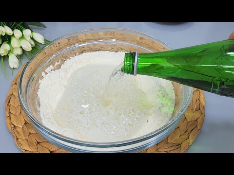 Боже как вкусно Просто добавьте в муку газированную воду