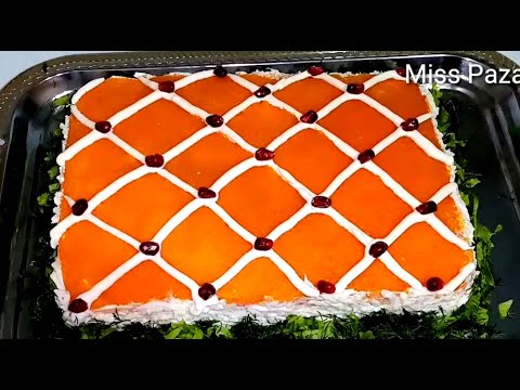 ВКУСНЫЙ ПРАЗДНИЧНЫЙ САЛАТ ГОТОВИТСЯ ПРОСТО