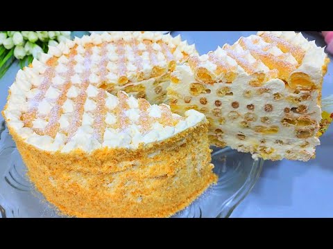 Вкуснее Медовика и Наполеона Мгновенный заварной торт НЕ