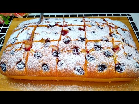 БЕРУ КЕФИР И МАНКУ НЕРЕАЛЬНО ВКУСНЫЙ СОЧНЫЙ И МЯГКИЙ ПИРОГ