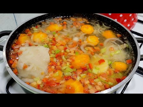 САМЫЙ ВКУСНЫЙ РЕЦЕПТ СУПА ТАКОЙ СУПЧИК ХОТЬ КАЖДЫЙ ДЕНЬ