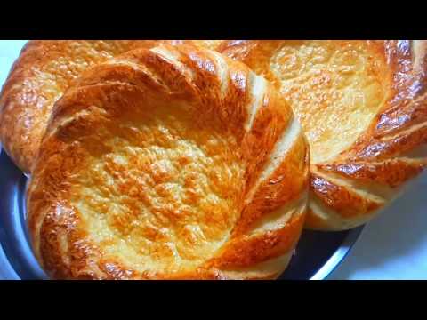 Узбекские домашные лепешки Уй нони тайерланиши