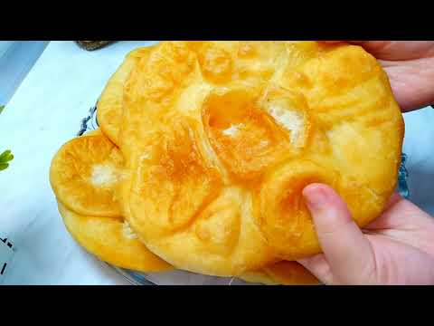 ТАКИЕ ВКУСНЫЕ ВОЗДУШНЫЕ ЛЕПЁШКИ ЧАЛПАК НА СКОВОРОДЕ ДАЖЕ