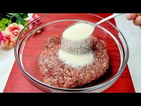 ПЕРЕМЕШАЙТЕ ФАРШ С МАНКОЙ Мало кто знает этот секретный