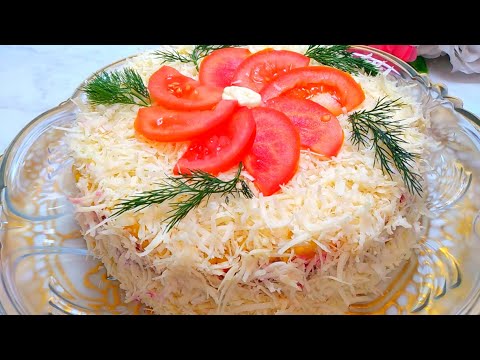 Сьедят за минуту Необыкновенно вкусный САЛАТ из обычных