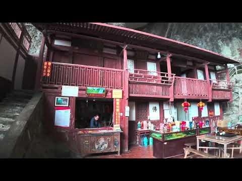 China s Most Insane Cliff House Hanging Inside a Cave