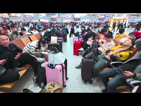 Witness the World s Largest Human Migration China Real