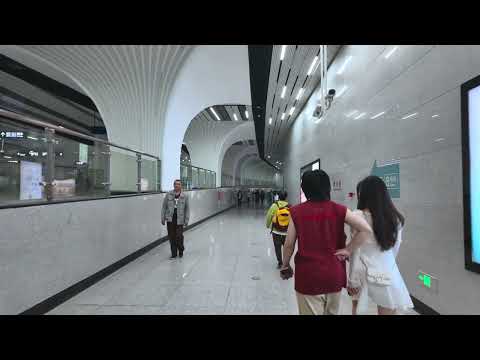 Is this a Palace Explore Crazy Design Metro in Wuhan China