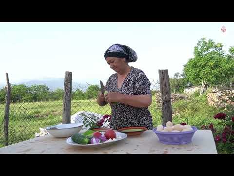 Village Life in Azerbaijan Grandma and Grandpa Daily Life