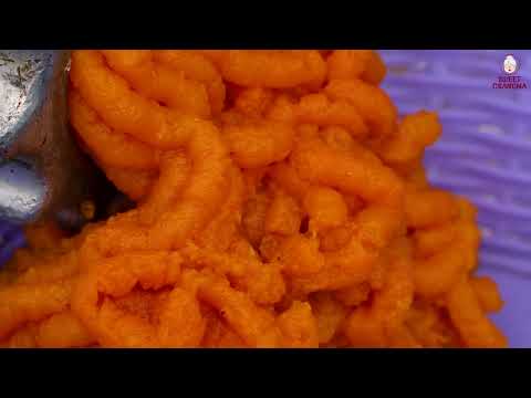 Grandma cooked Traditional Azerbaijani Pumpkin Qutabs in