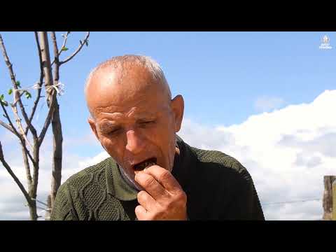 Azerbaijan countryside Grandma make ORGANIC APPLE VİNEGAR