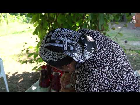 Grandma Picks Wild Black Raspberries Makes Jam Pie and