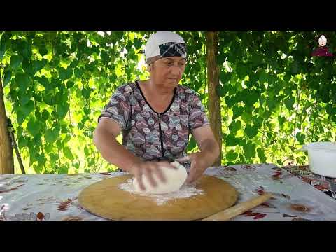 Fresh Blackberries Grandma Cooking Wood Fired Pizza in the