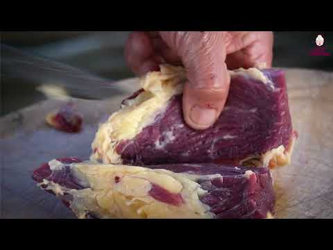 Butchering a WHOLE COW Azerbaijan Traditional Dried Meat