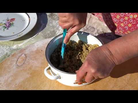 Grandma Baked Very Different Walnut Desserts in the Snow