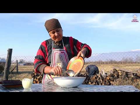 Making Traditional Caucasian Lunch Khinkal Recipe with