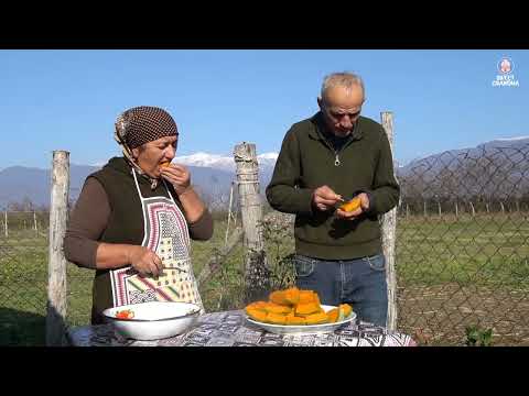 How to Make Azerbaijani Style Crepes with Walnut and Pumpkin
