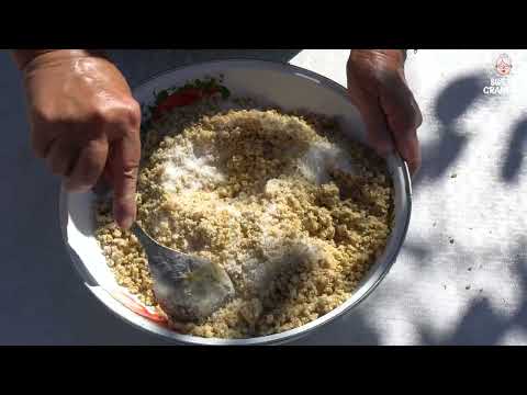 Autumn Walnut Harvest Making Traditional Azerbaijani Walnut