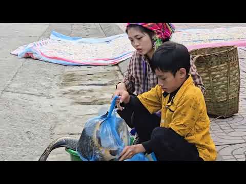 How to make a bamboo fishing rod fishing for giant