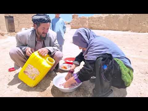 An Elderly Couple Living as Nomads in Afghanistan Their