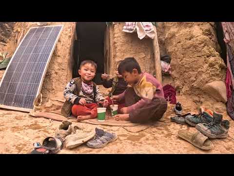 Extreme Winter Survival in Afghanistan A Family Living