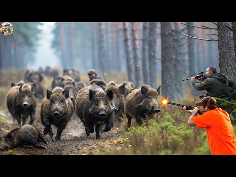 Siberian Farmer Destroys Large Scale Wild Boar Day 2