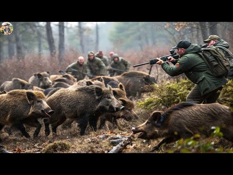 Farmer Close Combat Wild Boar Hundreds of Thousands of