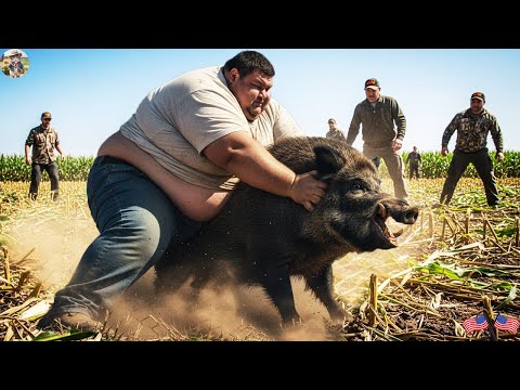 530 Pound Man Used Only His Bare Hands To Deal With A Herd