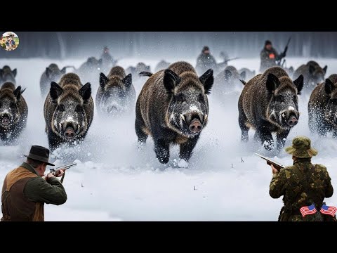Chasing Wild Boars in a Snowstorm Farmers and Hunters