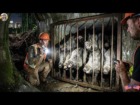 We Discovered Something In The Sewer A Whole Herd Of Huge
