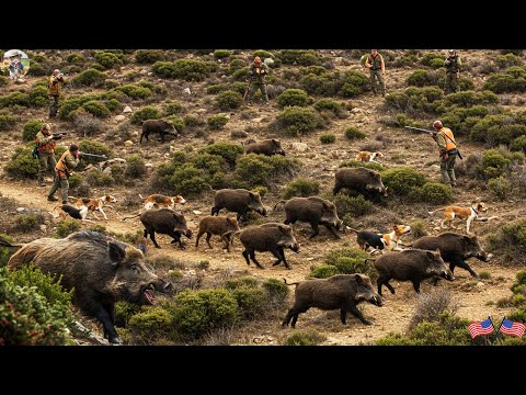 Farmers Go Crazy With Wild Boars Fierce Counterattack Wipes