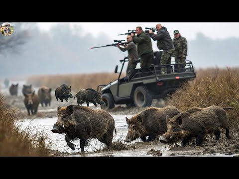 Exciting Wild Boar Chase on Buggy Farmers Will Surprise You