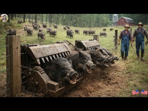 Unbelievable It Really Worked Wild Boars Were Stopped When