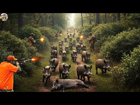 Most Stressful Wild Boar Hunt Farmer Chases Wild Boar For 7