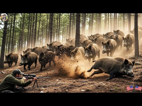 CRAZY Facing Wild Boars Suddenly Goes Crazy Dangerous