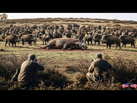 Giant Wild Boar Leader DOWN Unforgettable Battle Farmers