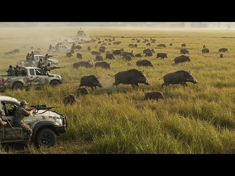 Biggest Wild Boar Nest Epic Wild Boar Chase Farmers Deal