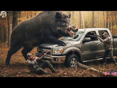 Hunter Encounters Ferocious Wild Boar Monster Extremely