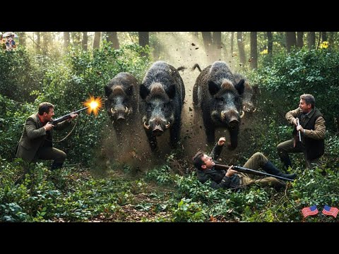 Wild Boar Attacks Hunter A Terrifying Close Call in the