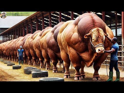 Super Lean Beef Giant Cow Breed with Unbelievable Muscles