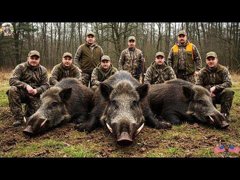 Perfect Shot Efficient Hunting Trip With Giant Wild Boars