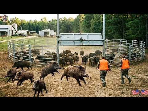 A Breathtaking Moment The Alpha Wild Boar Was Too Cunning