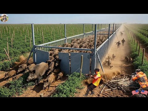 EMERGENCY Wild Boar Traps Overloaded Will Hunter Have Time