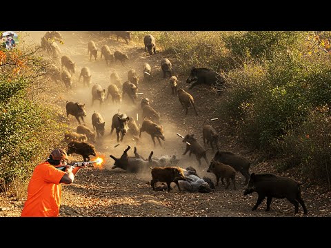Hunter Helps Farmer Take Down Hundreds of Wild Boars With